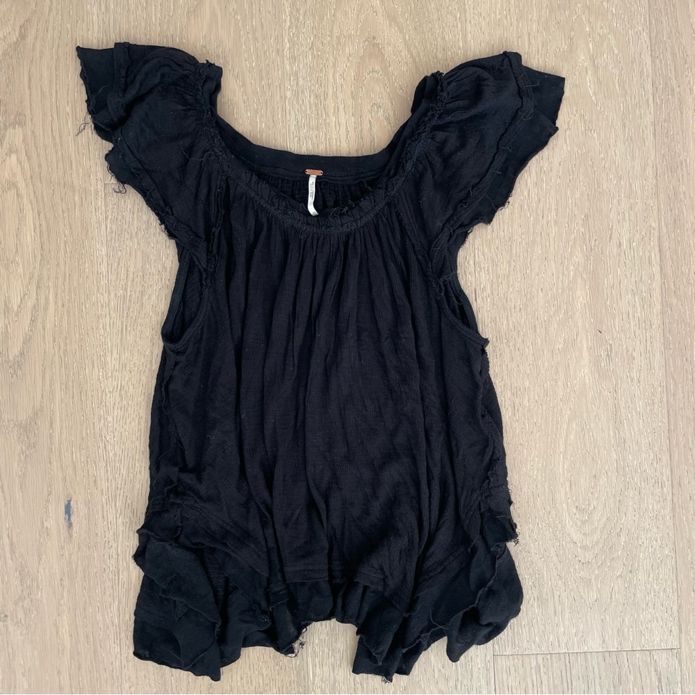 Free People off the shoulder blouse xs